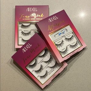 3 sets of ARDELL Lashes - 8 Total Lashes!